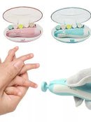 Kit Eléctrico de Cortador y Limador de Uñas para Bebé